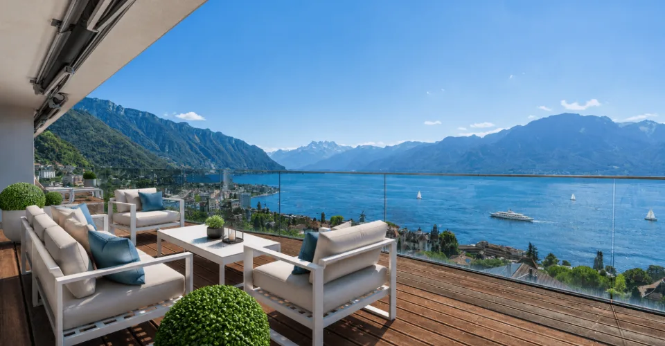 4.5 Zimmer Attikawohnung in Montreux – Foto 15 von 24