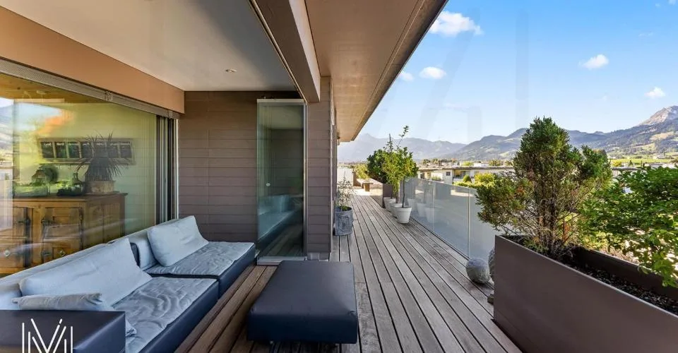 EXCEPTIONAL 7.5-ROOM DUPLEX PENTHOUSE - Between heaven and earth? 360° panoramic view in the heart of Bulle – photo 25 of 33