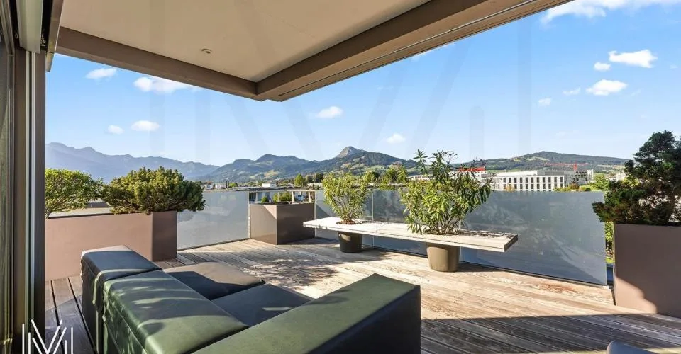 EXCEPTIONAL 7.5-ROOM DUPLEX PENTHOUSE - Between heaven and earth? 360° panoramic view in the heart of Bulle – photo 21 of 33