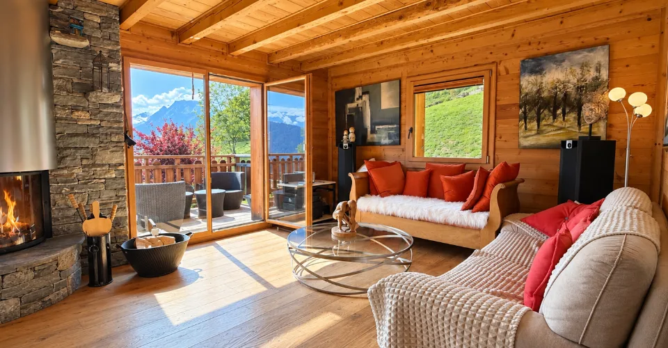 Paisible chalet à Levron de quatre chambres avec vues spectaculaires sur la vallée – Foto 3 von 13