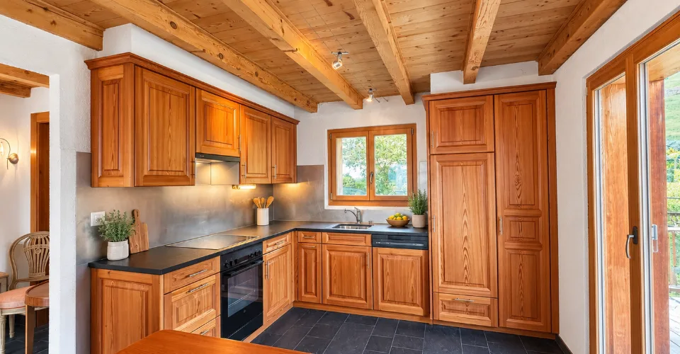 Paisible chalet à Levron de quatre chambres avec vues spectaculaires sur la vallée – Foto 11 von 13