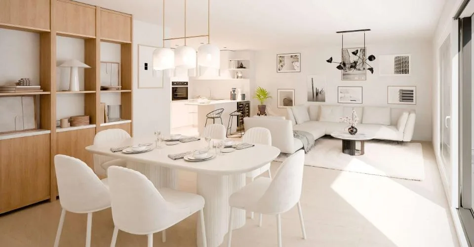 Attique 3.5 pces neuf de 93.9 m2 - Vue panoramique lac - Confrérie 46 à Prilly – Foto 3 von 9