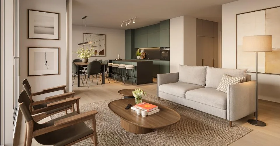 Appartements de 4 pièces au cœur d'un parc paysager – Foto 4 von 10