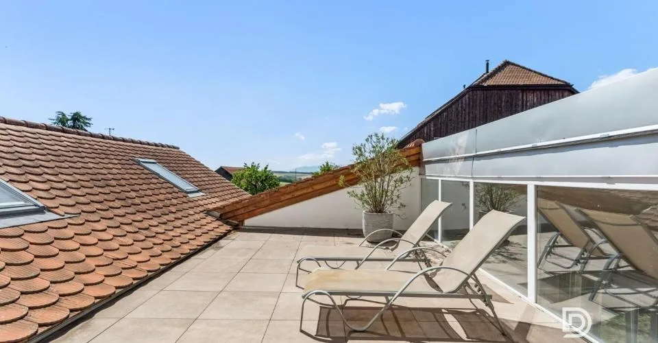 À 5 minutes d'Yverdon : Maison de village d'exception avec espace wellness – Foto 13 von 33