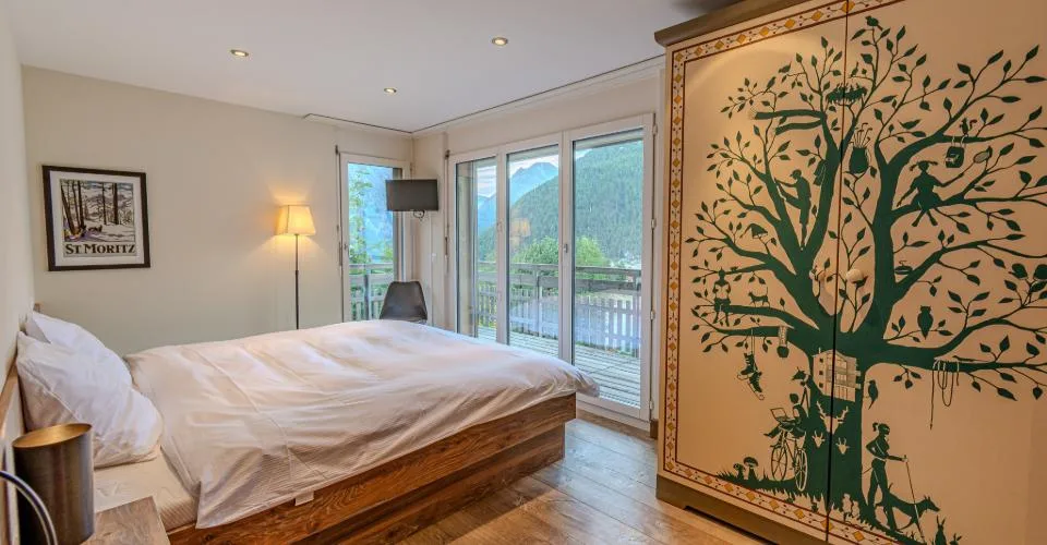 Chalet alpin exclusif à vendre dans la station enneigée de Saas-Fee – Foto 15 von 19