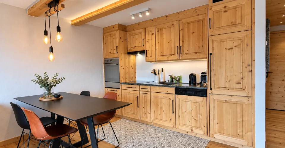 Appartement alpin 1 chambre récemment rénové avec vues spectaculaires – photo 7 of 11