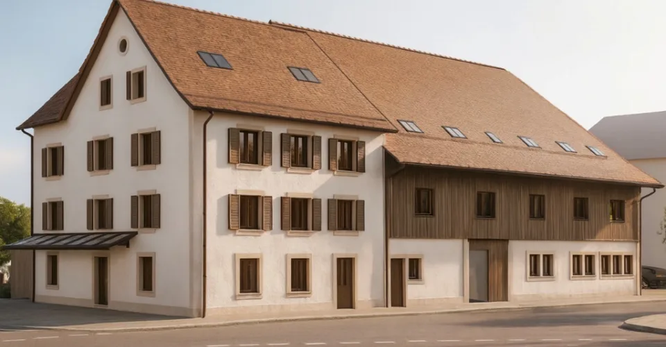 4.5 Zimmer Wohnung in Coeuve – Foto 12 von 12