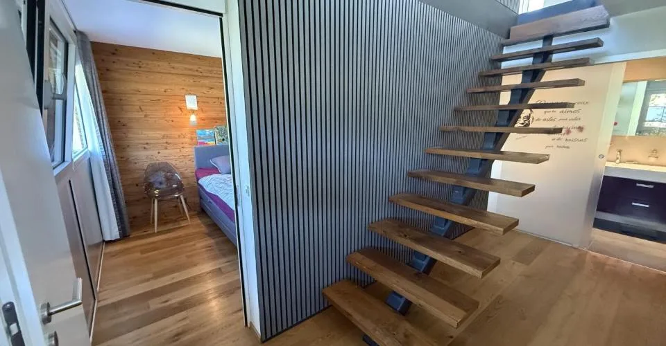 Villa d'architecte, vue imprenable sur la vallée du Rhône – Foto 11 von 13