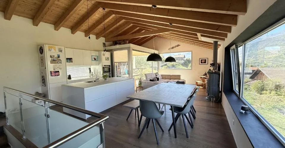 Villa d'architecte, vue imprenable sur la vallée du Rhône – Foto 5 von 13