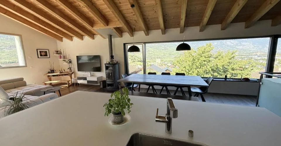 Villa d'architecte, vue imprenable sur la vallée du Rhône – Foto 6 von 13