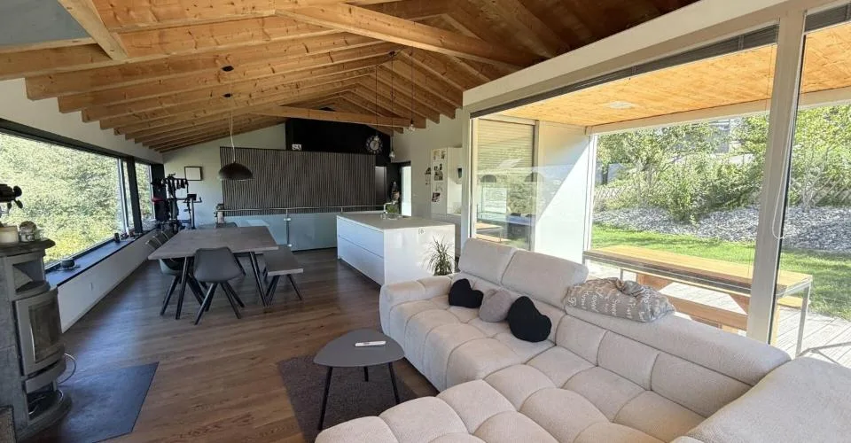 Villa d'architecte, vue imprenable sur la vallée du Rhône – Foto 4 von 13