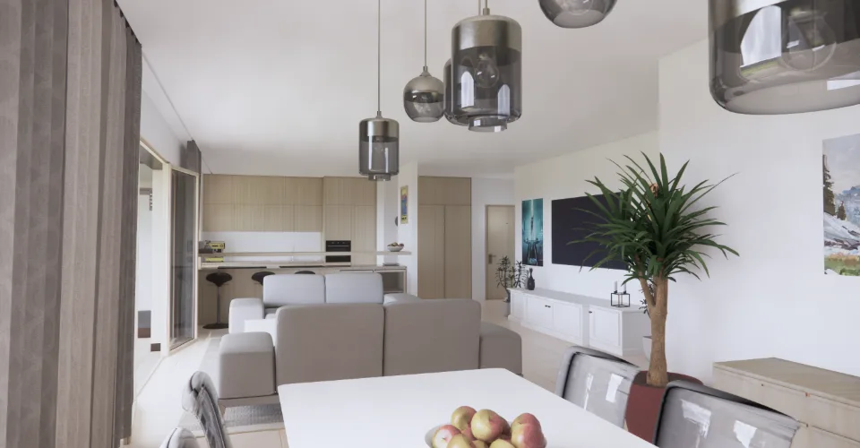Promotion Résidence du Moulin, Bernex - Appartement B12 au 1er étage dans une cadre résidentiel et calme en campagne – foto 4 di 4