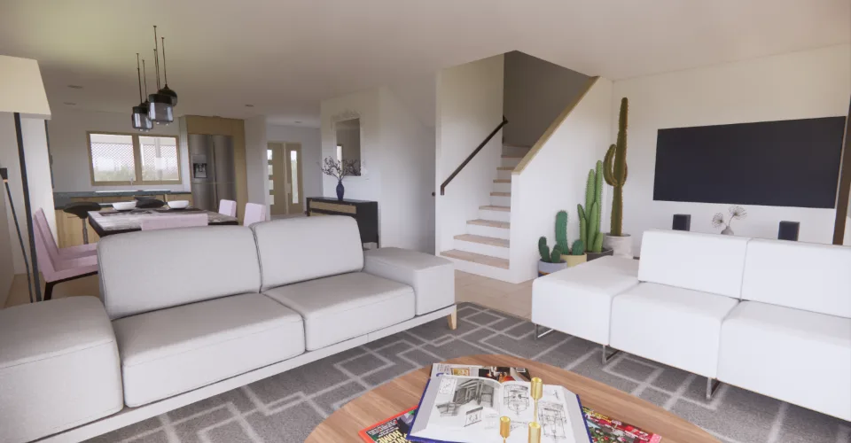 Neue Promotion Residence du Moulin, Bernex - Dorfhaus A01 mit 220m2 Wohnfläche, lichtdurchflutet und mit schönen Wohnbereichen in einer ruhigen und ländlichen Wohngegend - Beginn von ... – Foto 5 von 6