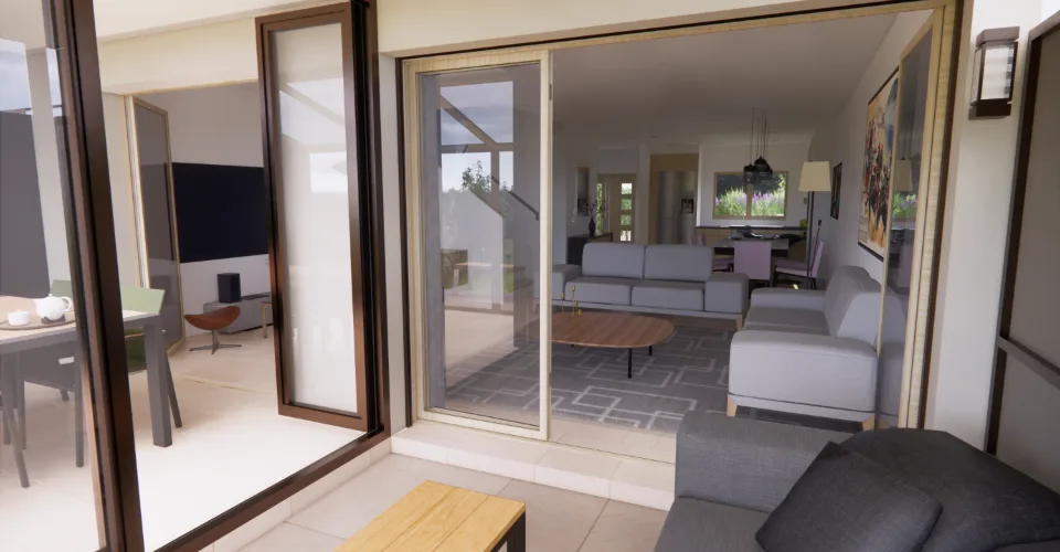 Neue Promotion Residence du Moulin, Bernex - Dorfstil Reihenhaus A02, lichtdurchflutet mit großzügigem Wohnraum in ruhiger und ländlicher Umgebung - Beginn ... – Foto 6 von 6