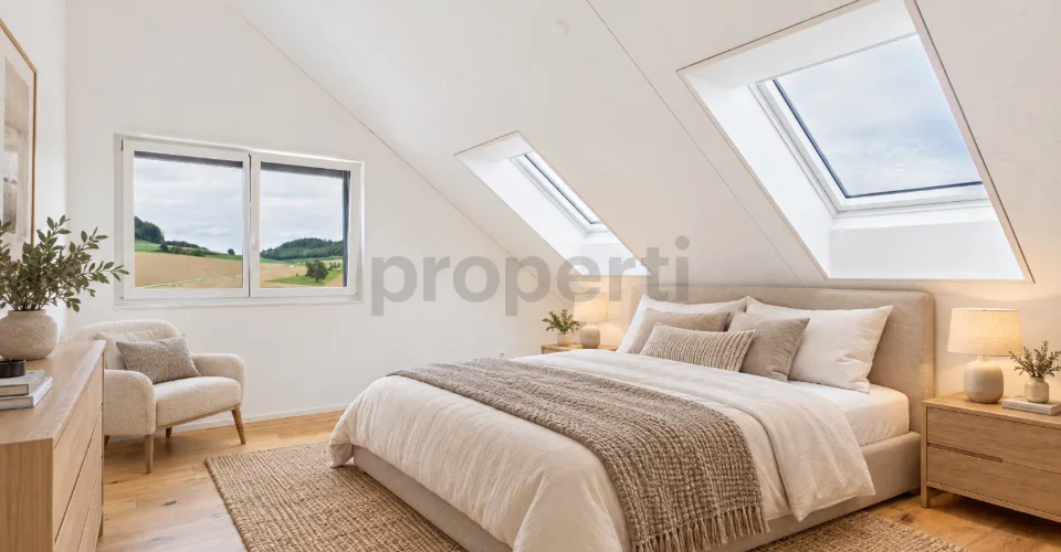 Penthouse apartment with a far-reaching view - Your new home in the heart of Schneisingen – photo 30 of 31