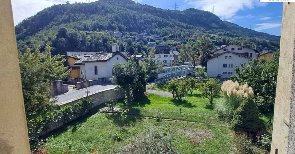 A VENDRE - BRAMOIS : En face du pont historique, 4.5 pièces avec jardin – Foto 3 von 8
