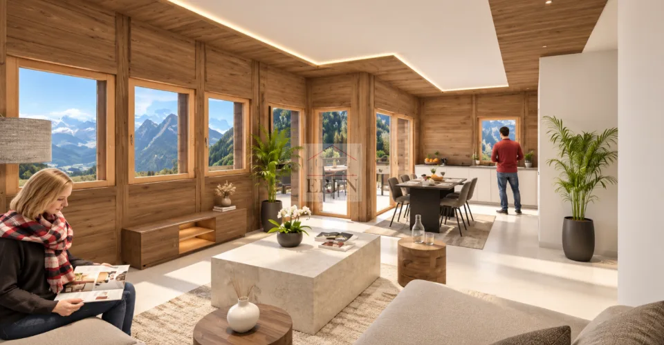 Nouvelle promotion d'appartements neufs en cours de finition - livraison fin 2026 à Evolène – Foto 7 von 13