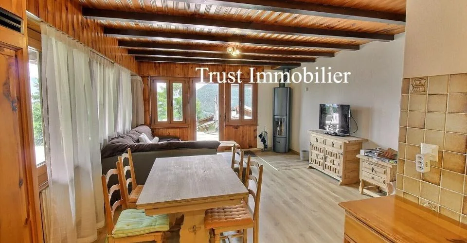 Chalet di 5,5 stanze un vero rifugio alpino nel cuore di La Tzoumaz – foto 15 di 26