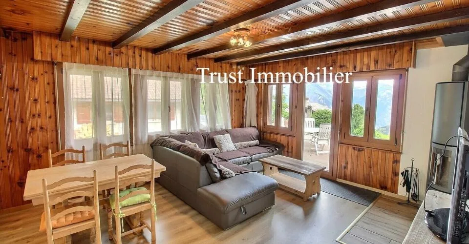 Chalet di 5,5 stanze un vero rifugio alpino nel cuore di La Tzoumaz – foto 16 di 26