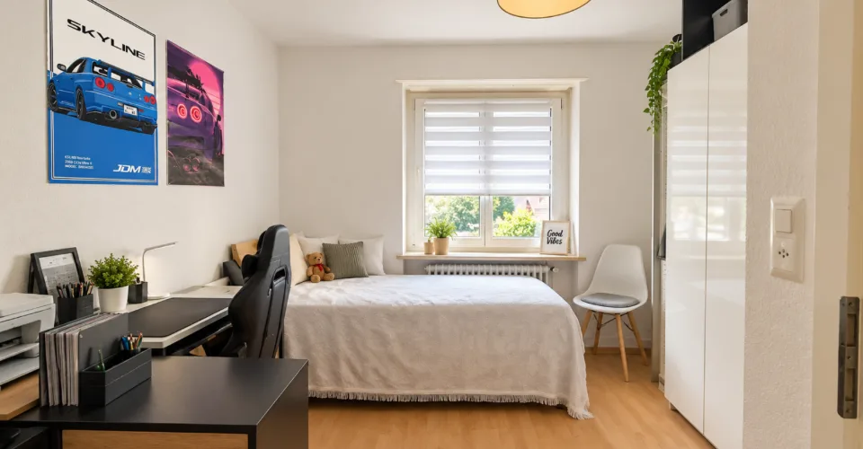 Bello appartamento di 3.5 locali con balcone vicino alla natura – foto 5 di 9