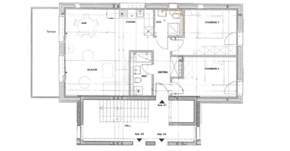 Appartement de 3.5 pièces dans les combles – photo 2 sur 2