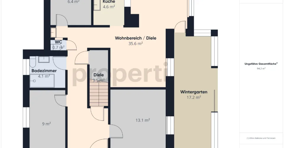 Sunny refuge on the ground floor: own forest share, garden feeling & ski lift within walking distance! – photo 7 of 23
