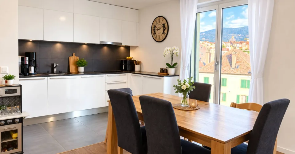 Splendide appartement de 3.5 pièces avec vue panoramique – Éco-quartier de Gruvatiez, Orbe – foto 3 di 13