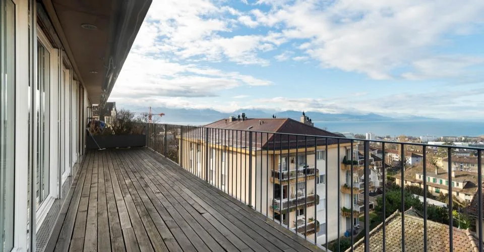 AS5SCH3P4 - MAGNIFIQUE APPARTEMENT DE 3 PIÈCES AVEC VUE PANORAMIQUE - LAUSANNE – Foto 7 von 7