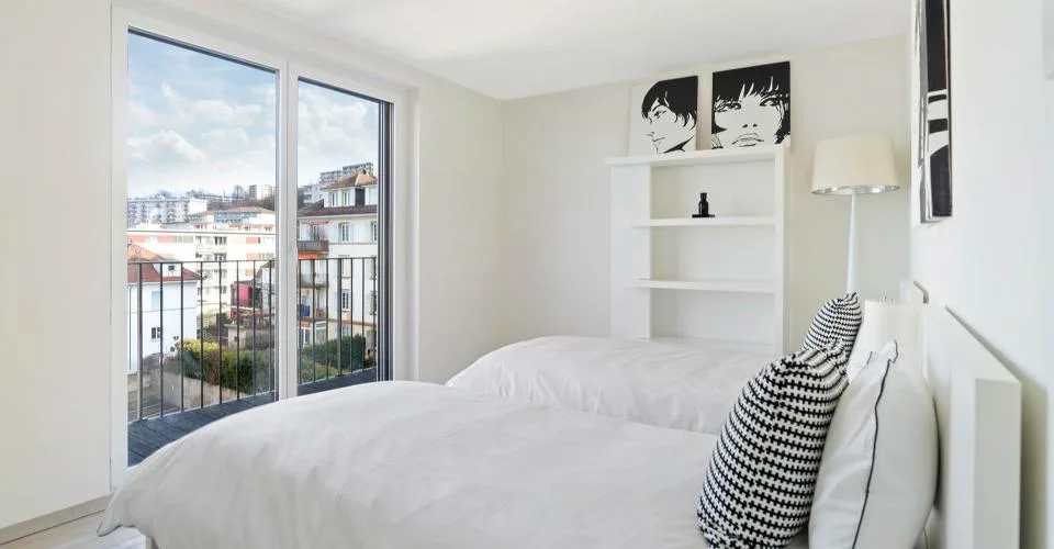 AS5SCH3P4 - MAGNIFIQUE APPARTEMENT DE 3 PIÈCES AVEC VUE PANORAMIQUE - LAUSANNE – Foto 4 von 7