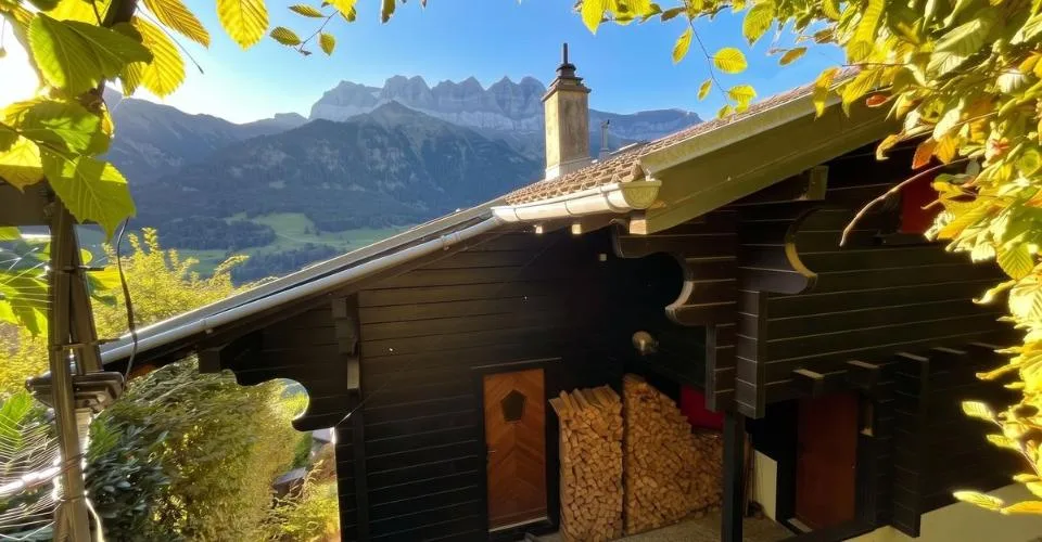 Chalet familial avec vue sur les Dents-du-Midi Résidence secondaire autorisée - Vente aux étrangers possible – Foto 4 von 13