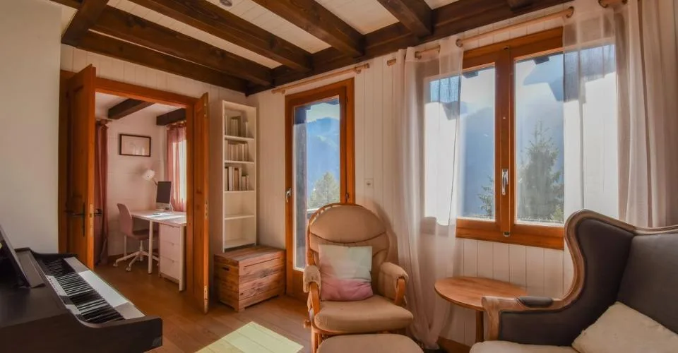 Chalet familial avec vue sur les Dents-du-Midi Résidence secondaire autorisée - Vente aux étrangers possible – Foto 7 von 13