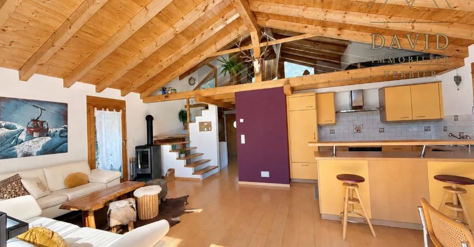 Vollèges: Villa individuelle 169 m² , jardin et vue dégagée – Foto 11 von 30