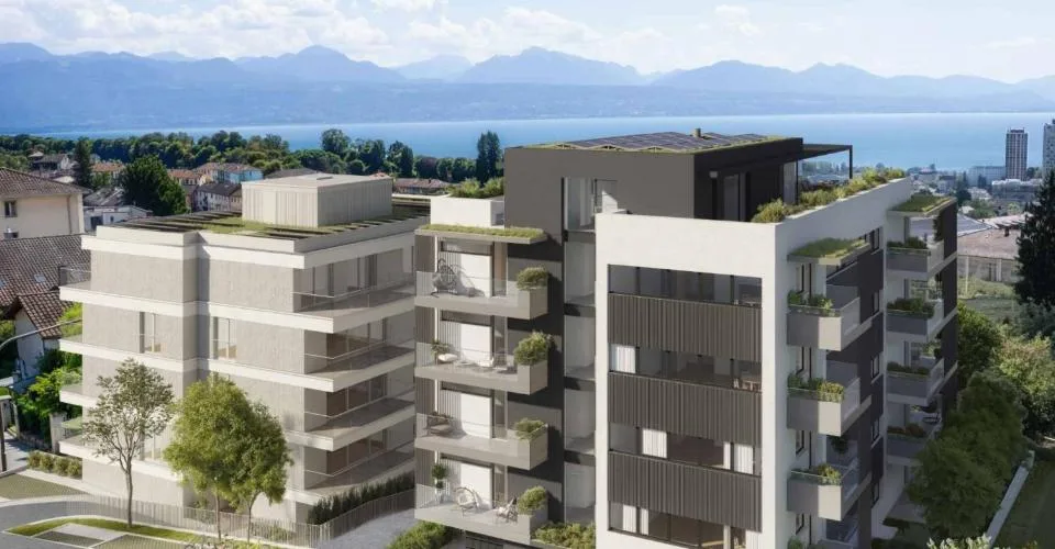 Prachtvolle neue Unterkunft mit großem Garten und schöner Aussicht! – Foto 3 von 5