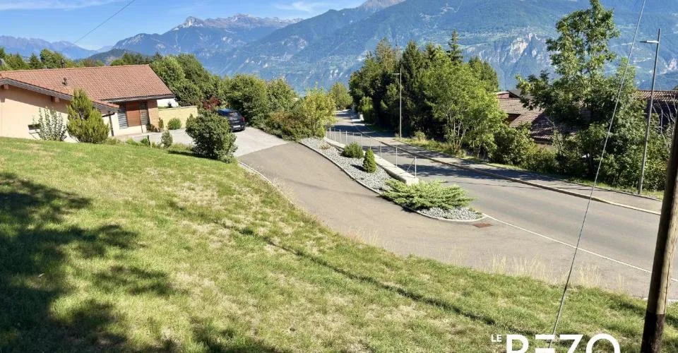 Terrain constructible avec superbe vue panoramique. Savièse, VS. – Foto 4 von 7
