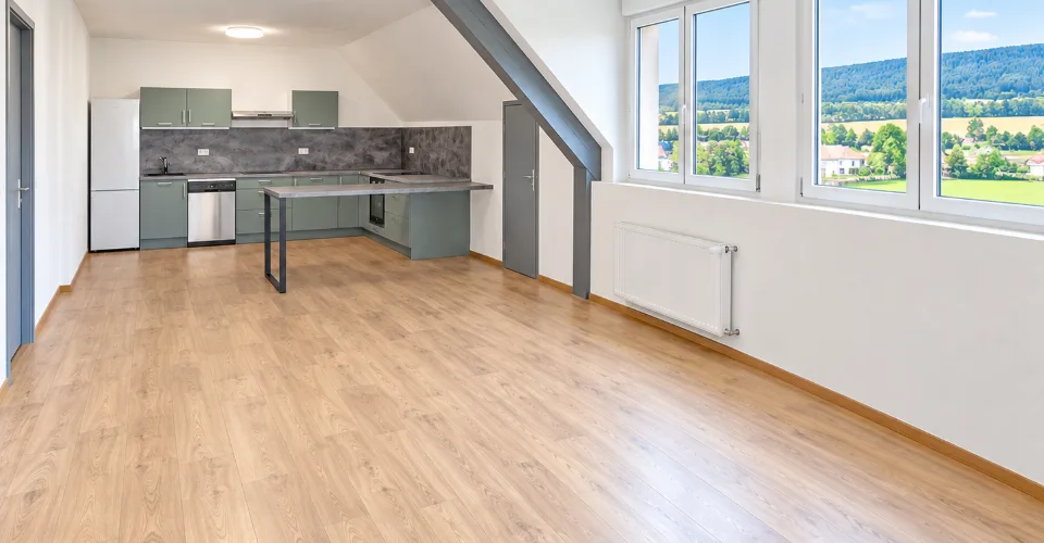 3.5-room loft for rent in Courtedoux – photo 2 of 12