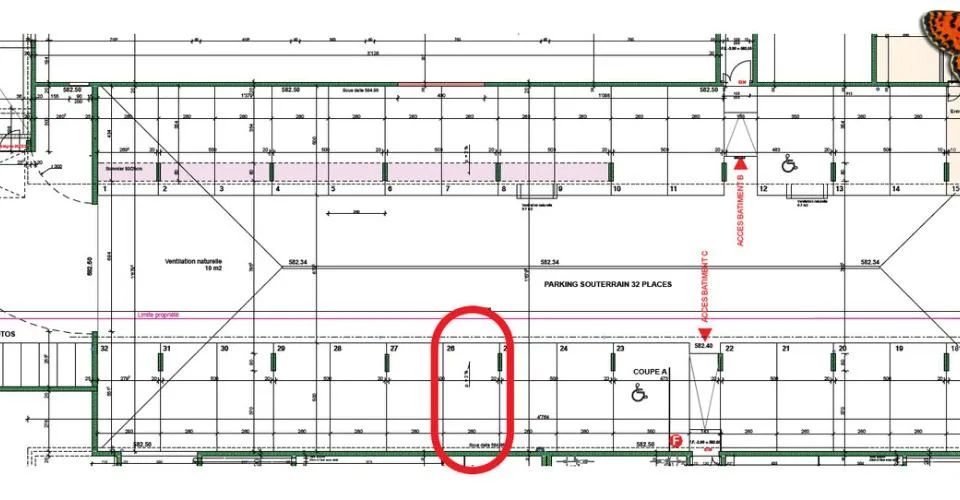 BELFAUX - Place de parc voiture intérieure – Foto 3 von 5