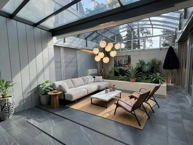 Belle et très spacieuse villa d'architecte, 12 pces, 2800 m2 terrain intimiste, – Foto 8 von 13