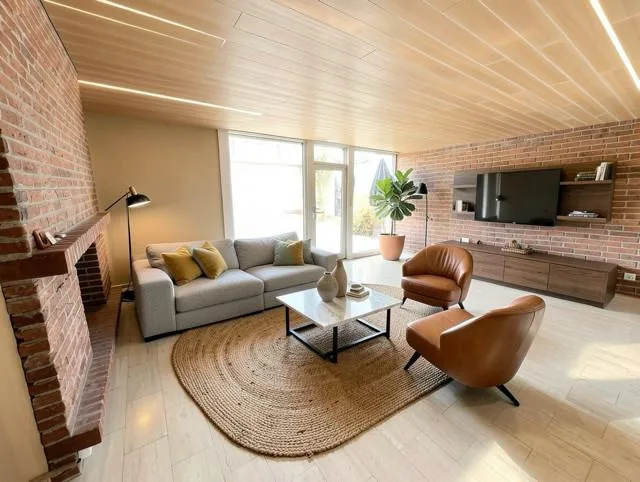 Belle et très spacieuse villa d'architecte, 12 pces, 2800 m2 terrain intimiste, – Foto 7 von 13