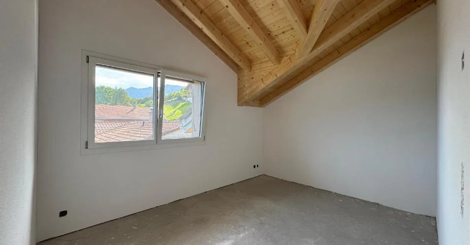 Herrliche Sicht auf den Thunersee, Grosszügige Terrasse (ca. 30 m²)... – Foto 10 von 15