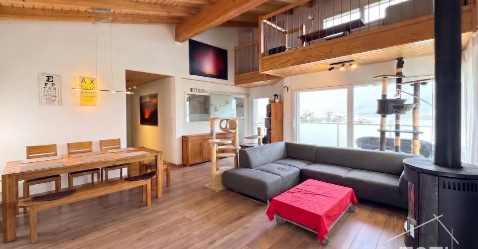 Villa individuale 2016 con vista panoramica, giardino e garage - Vouvry – foto 16 di 25