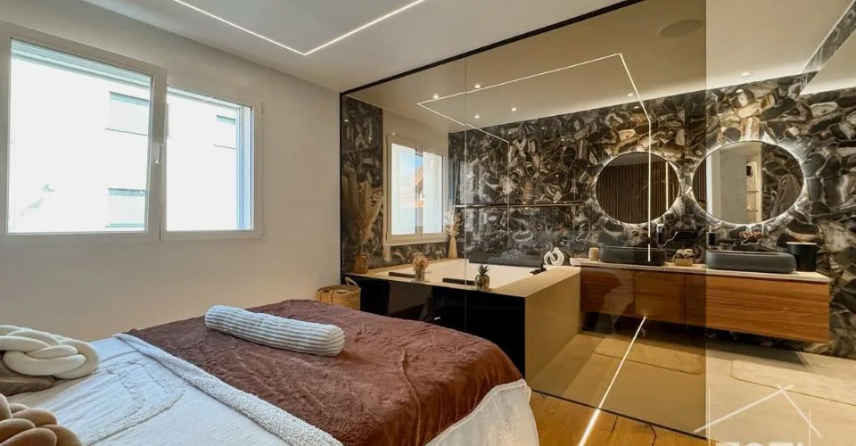 Collombey-Muraz: Familienvilla mit 9 Zimmern, 6 Schlafzimmern, davon 4 Suiten, Terrassen und Garten – Foto 10 von 27