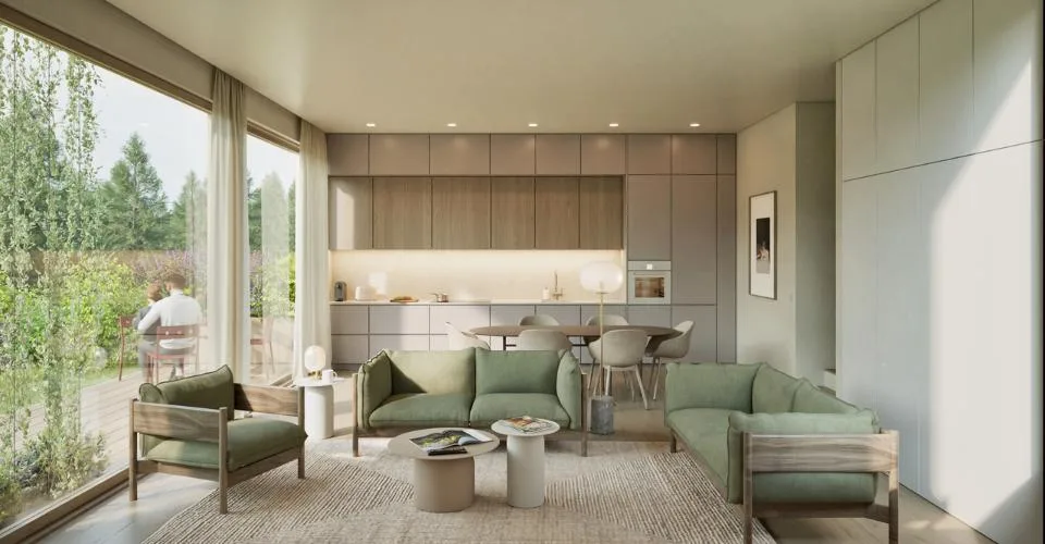 Projet résidentiel de six villas avec jardins privatifs – Foto 4 von 6
