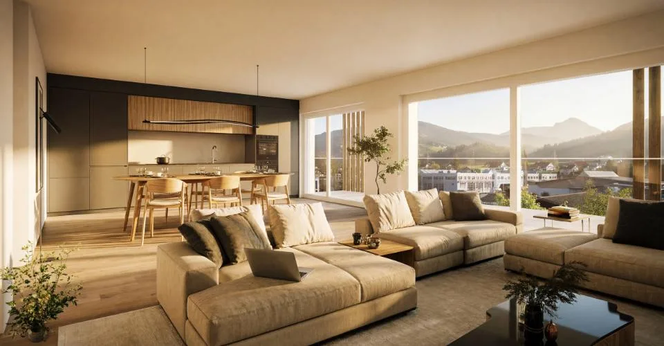 Magnifique Attique de 4.5 pièces avec une grande terrasse – foto 3 di 10