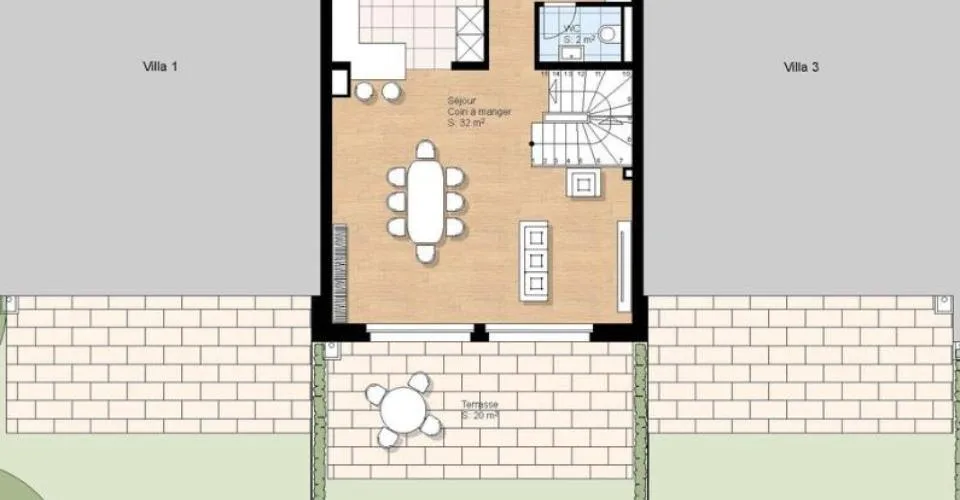 Founex Village - situation calme - Villa 2 sur plans avec 4 chambres – photo 9 sur 13
