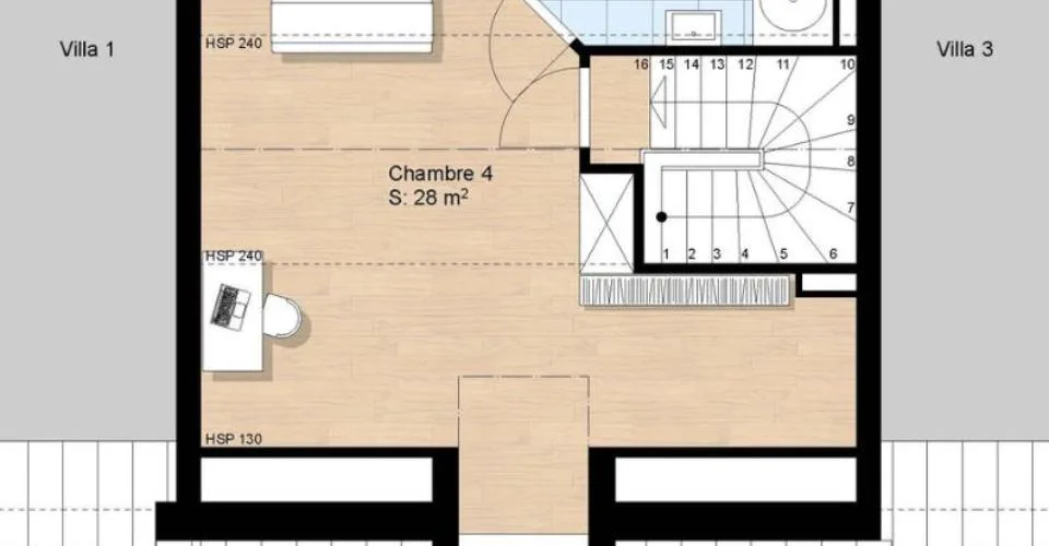 Founex Village - situation calme - Villa 2 sur plans avec 4 chambres – photo 11 sur 13