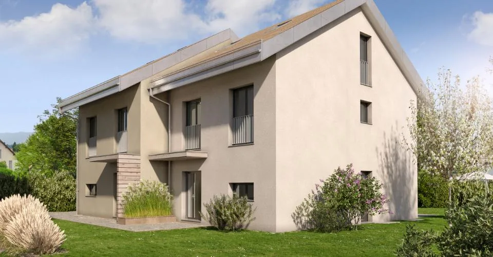 Founex Village - situation calme - Villa 5 sur plans avec 4 chambres – photo 2 sur 13