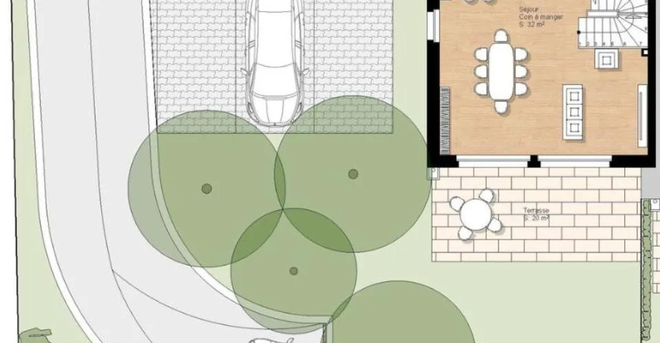 Founex Village - situation calme - Villa 1 sur plans avec 4 chambres – photo 9 sur 13