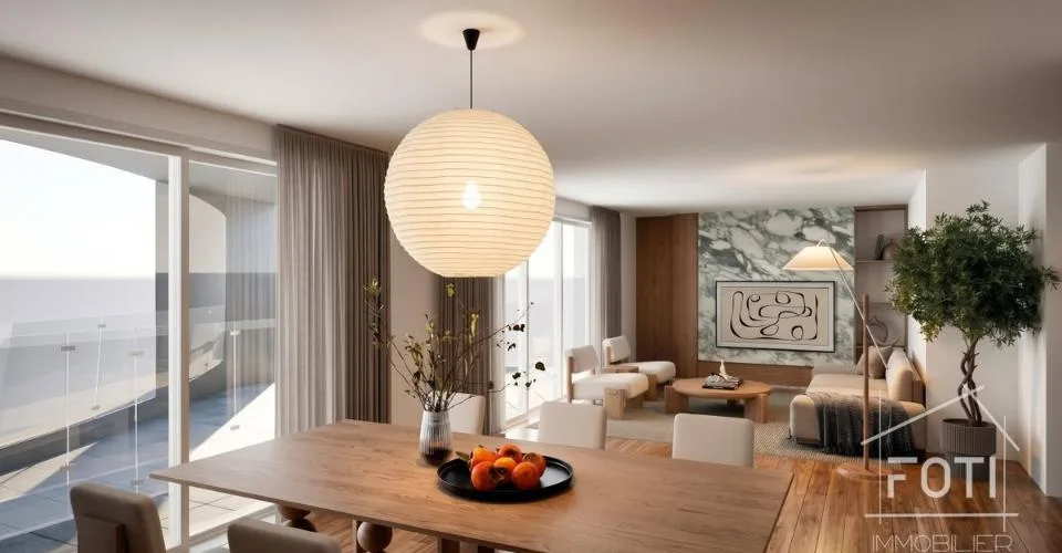 Beau 4,5 pièces dans les combles avec sous-sol et garage double. – Foto 3 von 10