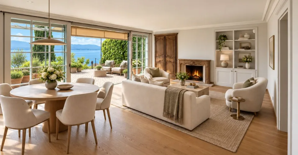 Buchillon - Casa di Villaggio Ristrutturata con Vista Panoramica sul Lago e le Montagne – foto 2 di 6