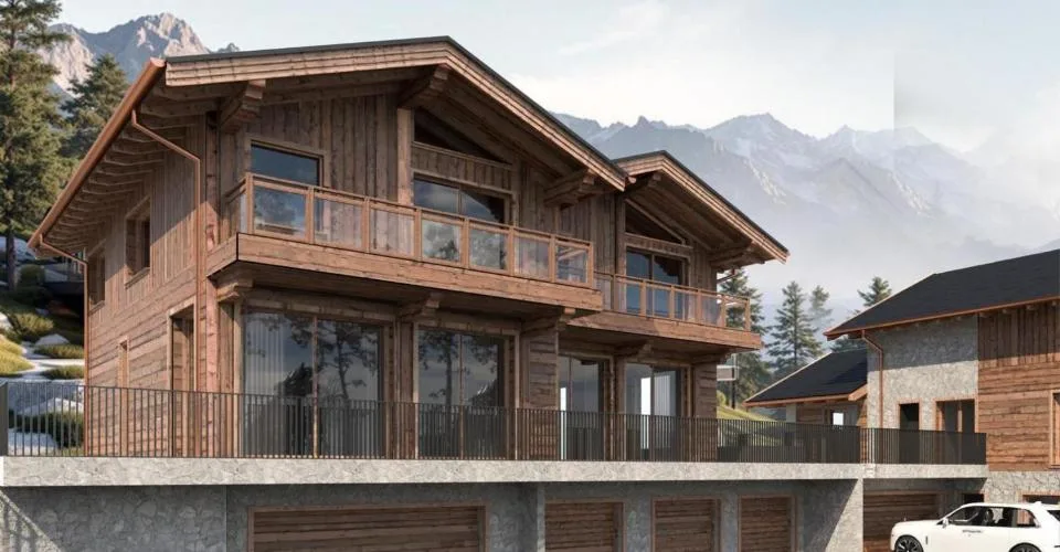 LENS Chalet mitoyen en résidence principale avec vue à couper le souffle, à 2 pas du centre – foto 2 di 17